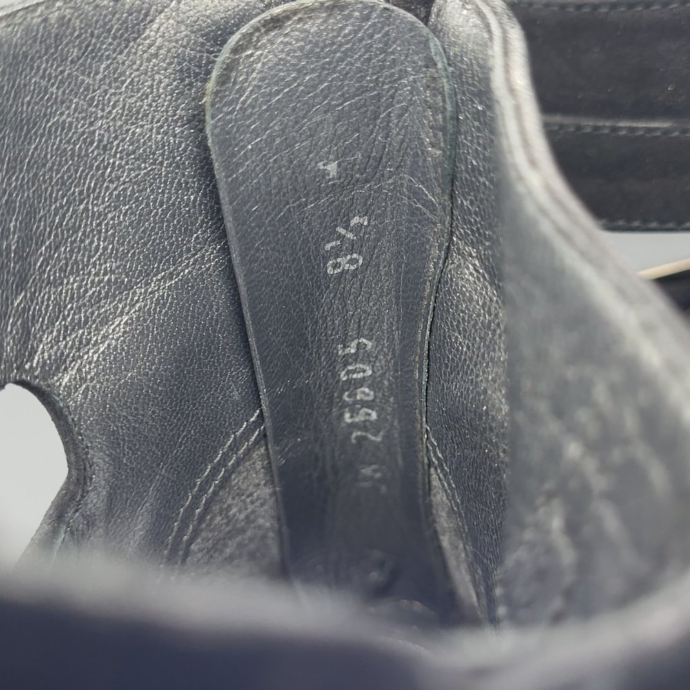 Stuart Weitzman Suede Platform Caged Booties - image 8